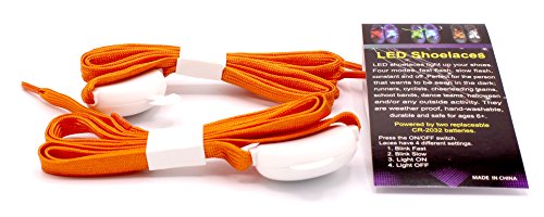 LED Nylon Shoe Laces Luminous Flashing Modes Party Dancing Shoelaces for Boys Girls